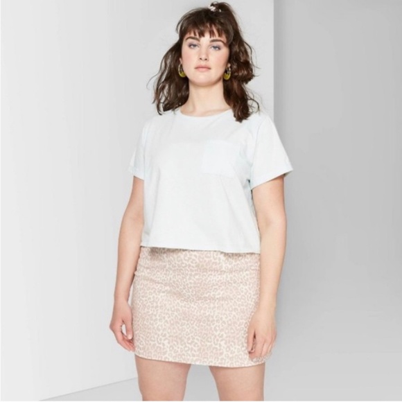 Wild Fable Cheetah Mini Skirt - Picture 2 of 4